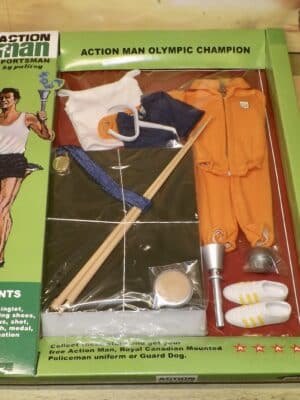 Vintage Action Man 40th Carded Sportsman Olympic Champion