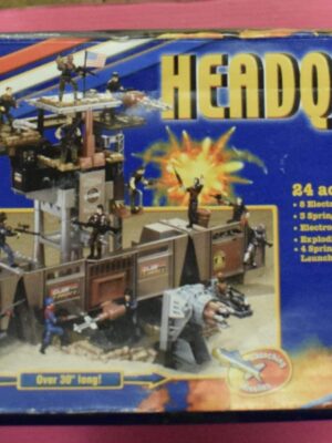 GI Joe Headquarters For 3.75 Inch Figures *Damaged Box*