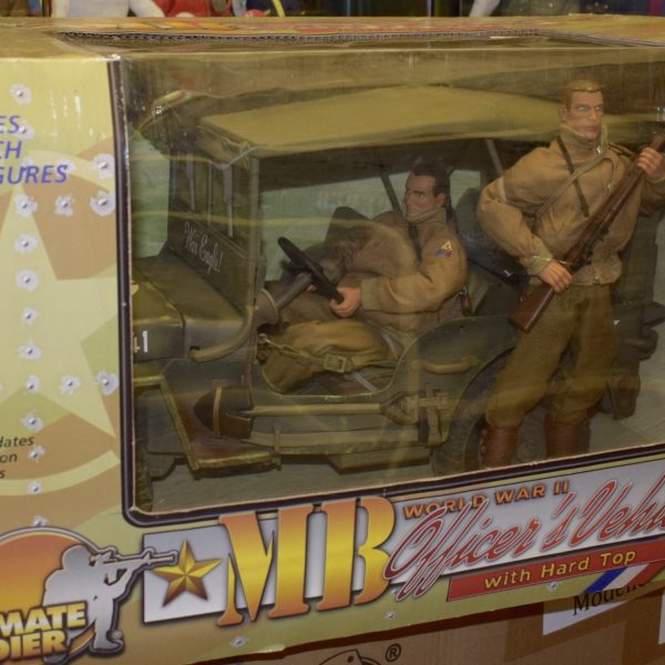 THE ULTIMATE SOLDIER 1/6 SCALE WWII US OFFICERS VEHICLE JEEP with HARD ...