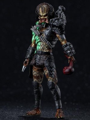 Hiya Toys Predator: Battle Damage Jungle Hunter 1:18 Scale 4 Inch Acton Figure   LP0056