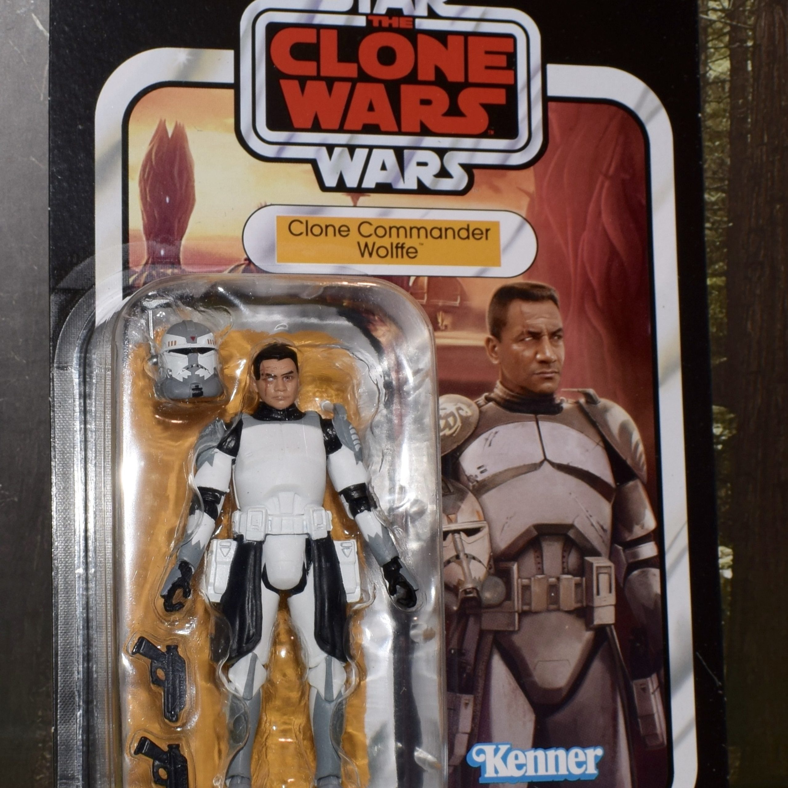 STAR WARS THE VINTAGE COLLECTION THE CLONE WARS COMMANDER WOLFFE VC168