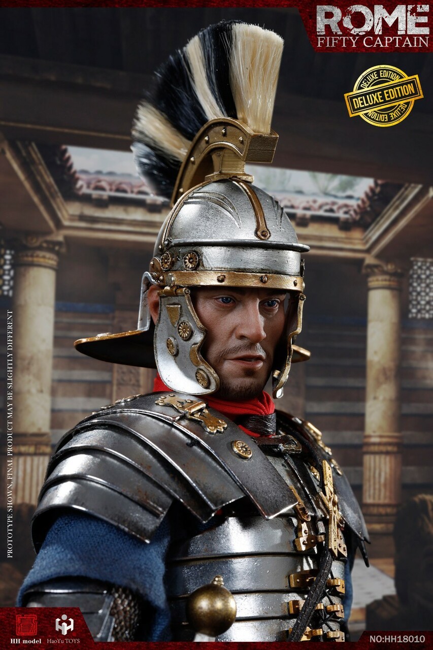 1/6 Scale HaoYuToys HHmodel Rome Roman Empire Corps Captain Fifty Deluxe Edition HH18010