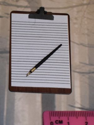 Dragon In Dreams DID 3-R 1/6 Scale WW II German Clip Board & Pen from Gerd D80133