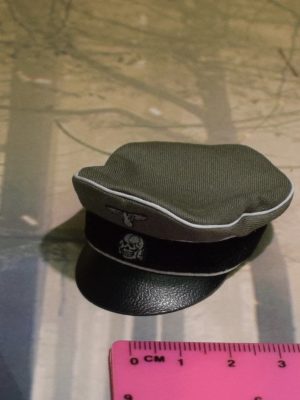 DRAGON IN DREAMS DID 1/6 SCALE WW II GERMAN OFFICERS CAP - CLOTH