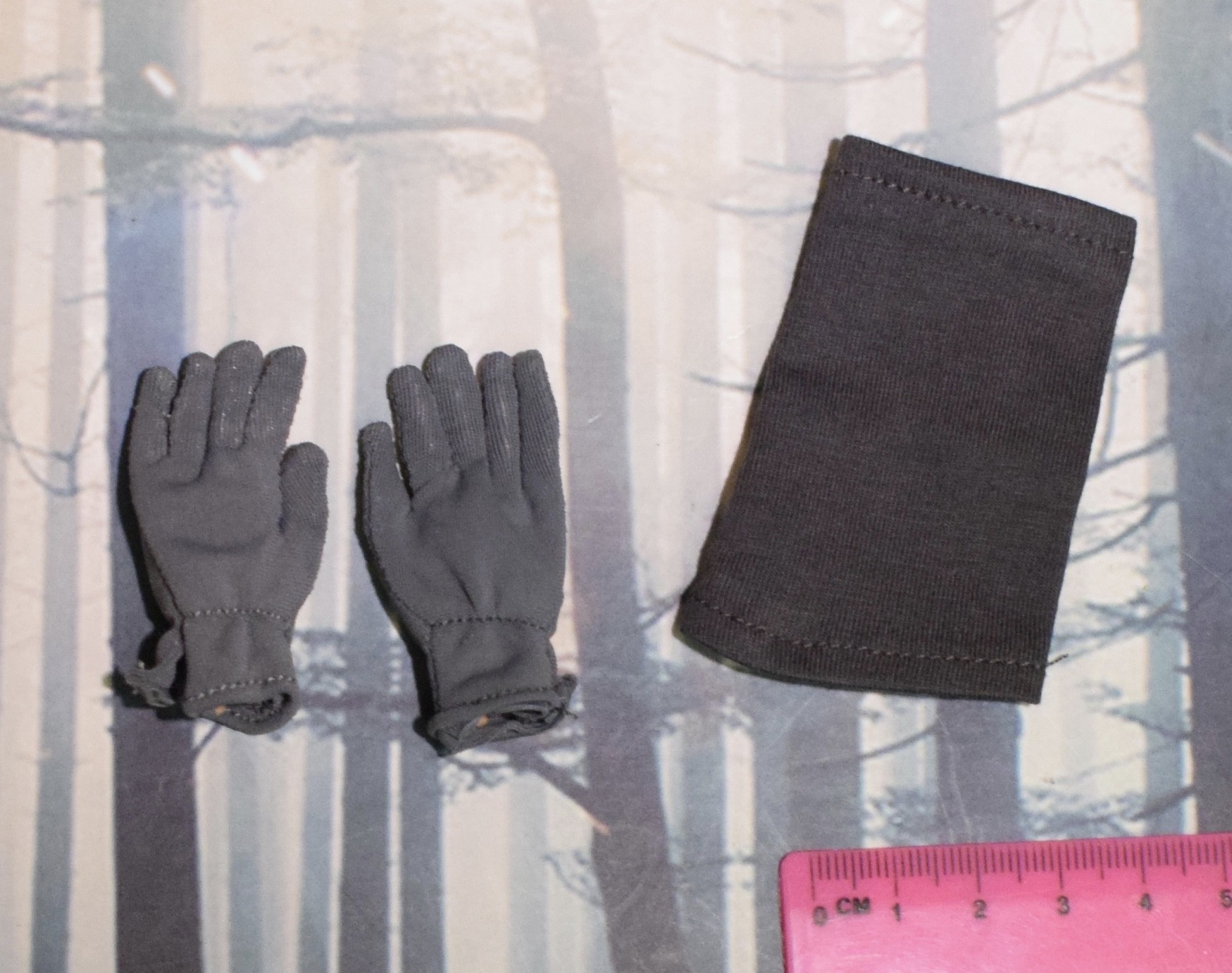 Dragon In Dreams DID 1/6 Scale WW II German Gloves & Toque from Baldric D80125