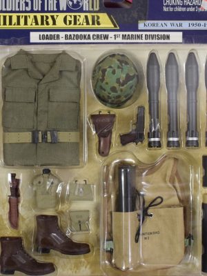 SOLDIERS OF THE WORLD MILITARY GEAR 1/6 SCALE MODERN KOREN LOADER BAZOOKA CREW 1st MARINE DIVISION
