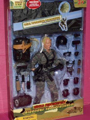 1/6 SCALE WORLD PEACEKEEPERS AIRBORNE TROOPER (HALO) WOODLAND