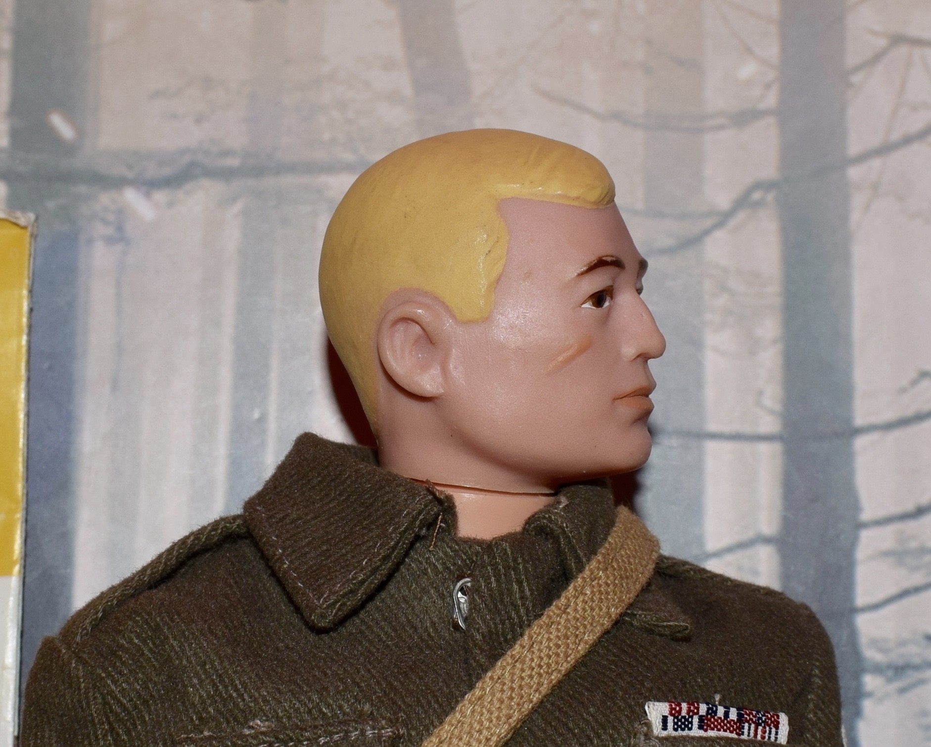 Original Vintage Action Man Painted Hair British Infantryman - 202