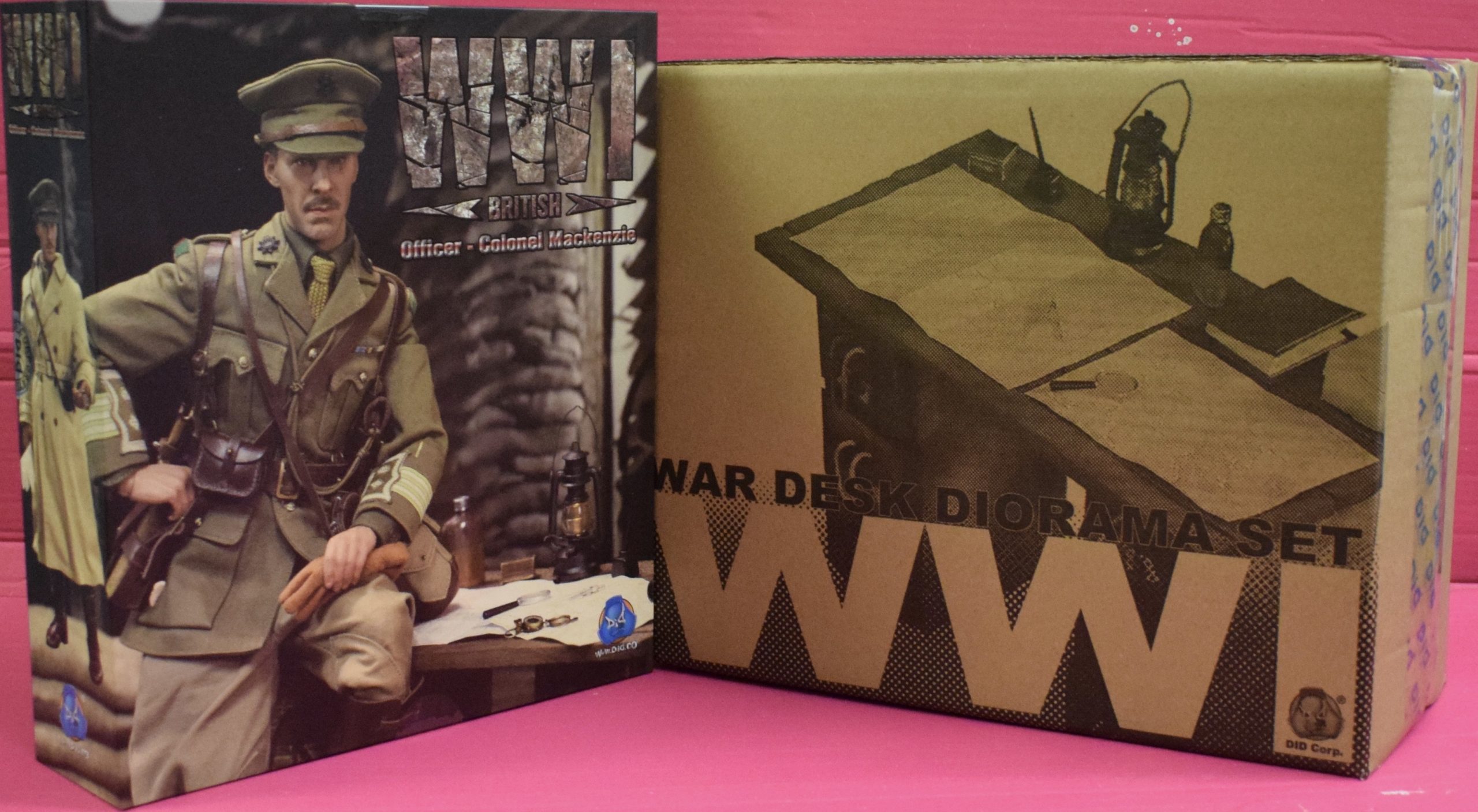 Dragon Dreams DID 1/6 Scale British WWI Mackenzie & Desk Diorama E60062 B11012