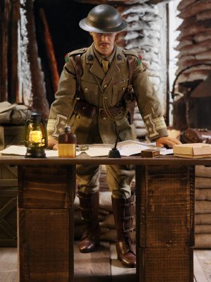 Dragon Dreams DID 1/6 Scale British WWI Mackenzie & Desk Diorama E60062 B11012