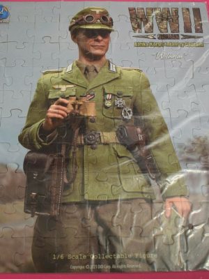 12 by 13 1/4 inch Jigsaw Puzzle of Dragon Dreams DID WW II German Wilhelm D80151