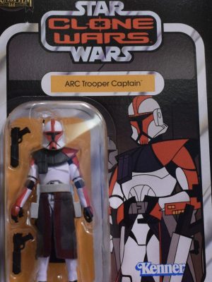 Star Wars The Vintage Collection Clone Wars ARC Trooper Captain VC213