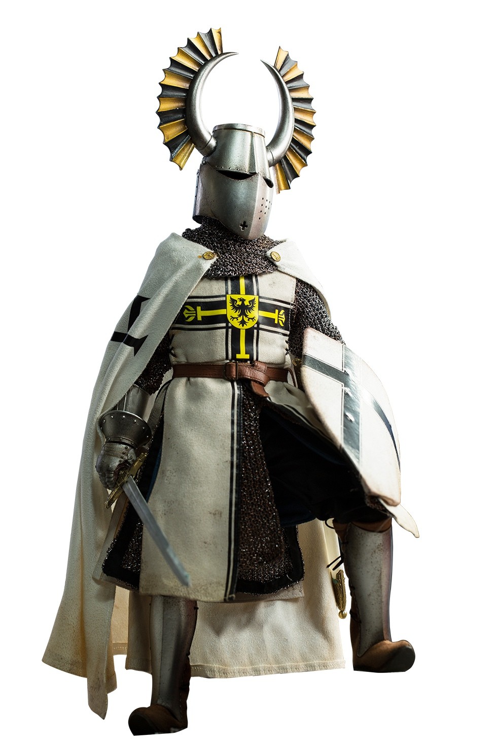 Coomodels 1/6 Scale Series of Empires Teutonic Sergeant Standard Alloy Version SE109