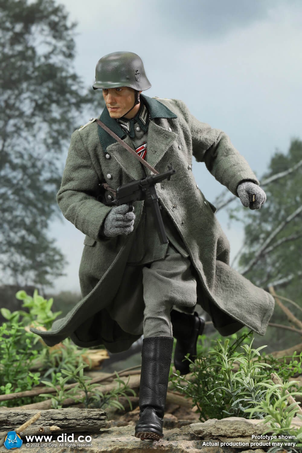 D80159 WWII German WH Infantry Oberleutnant  – Winter