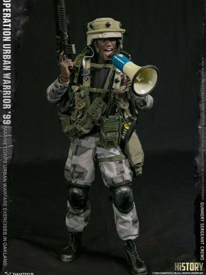 DAM TOYS DAMTOYS 1/6 SCALE MODERN Marine Corps Urban Warfare Oakland Gunnery Sergeant Crews 78080