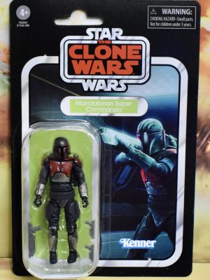 Star Wars The Vintage Collection The Clone Wars Mandalorian Super Commando VC243