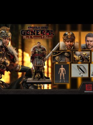 1/6 Scale HaoYuToys HHmodel Rome Roman Imperial Legion General Black Gold Edition HH18056