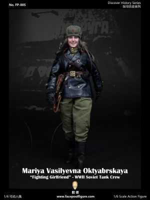 1/6 Scale Facepool WWII Russian Discover History Series Fighting Girlfriend Mariya Oktyabrskaya Female Standard Edition FP005A