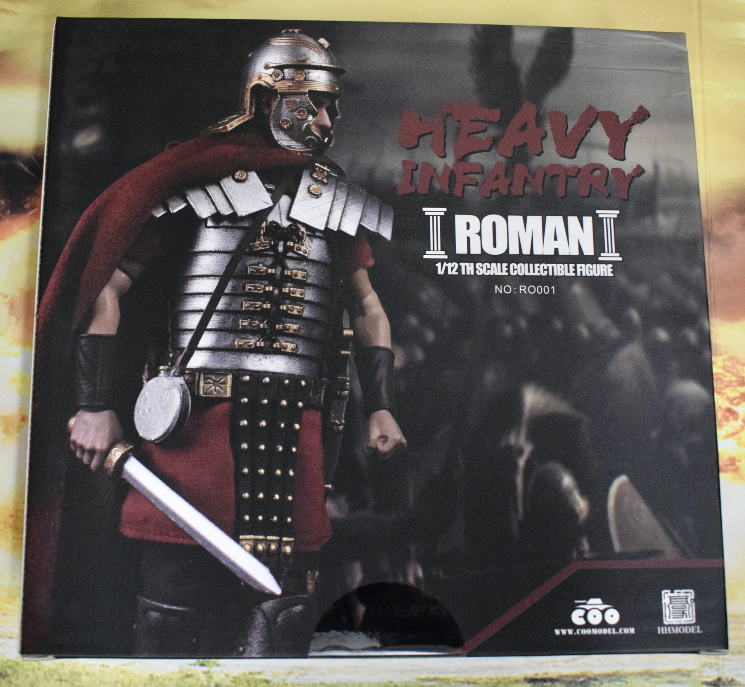 6 Inch 1/12 Scale CooModel HHmodel Roman Heavy Infantry RO001