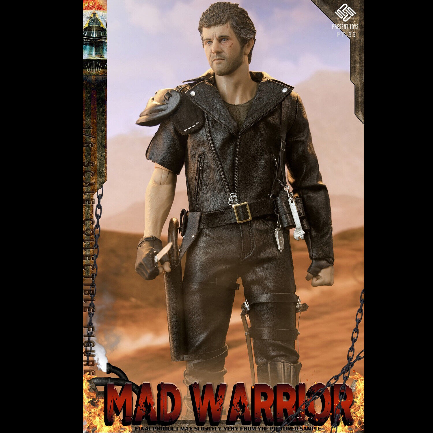 1/6 Scale TV & Film Present Toys Crazy Warrior Mad Max PT-SP33