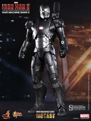 HOT TOYS - SIDESHOW - IRON MAN 3 - WAR MACHINE MARK II DIECAST - 902043