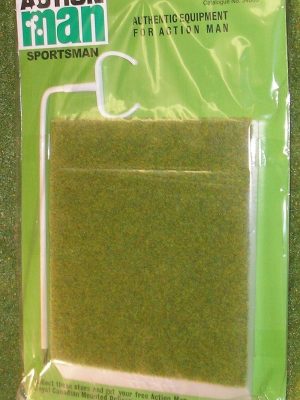 Vintage Action Man 40th Sportsman Grass Stand for Footballer