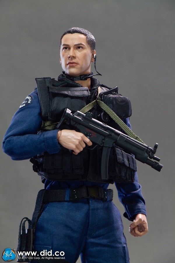 DRAGON IN DREAMS - DID - 3R - 1/6 - MODERN - BOXED - US - KENNY - LAPD SWAT 1990's