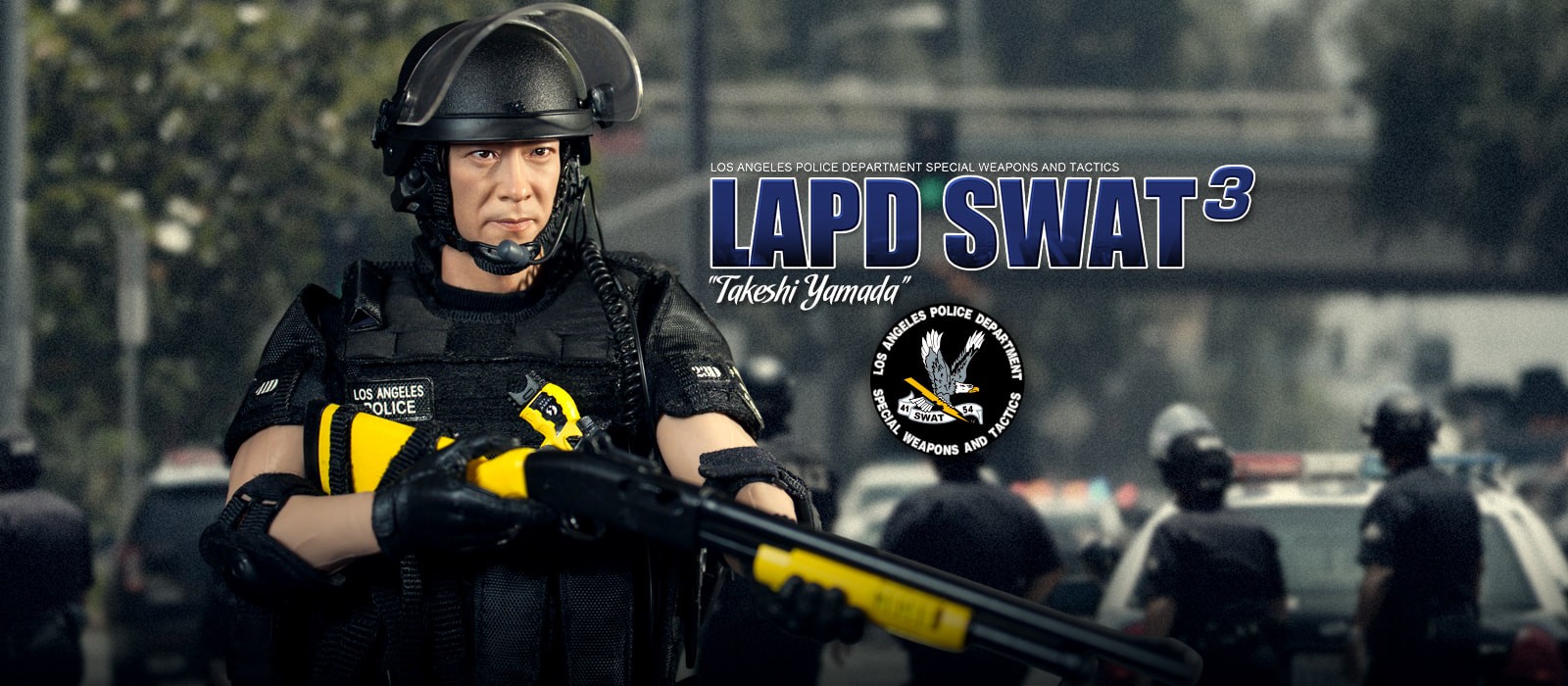 TAKESHI YAMADA - LAPD SWAT 3 - LOS ANGELES POLICE DEPARTMENT - SPECIAL WEAPONS AND TACTICAL