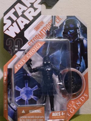 STAR WARS CARDED 30TH ANNIVERSARY COIN SHADOW STORMTROOPER SAGA LEGENDS
