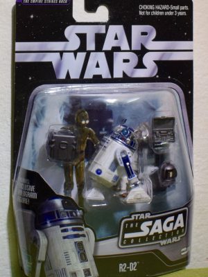 STAR WARS CARDED SAGA COLLECTION THE EMPIRE STRIKES BACK 010 R2-D2