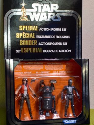 STAR WARS VINTAGE COLLECTION VC 3 PACK DOCTOR APHRA BT-1 BEETEE 0-0-0 TRIPLE ZERO