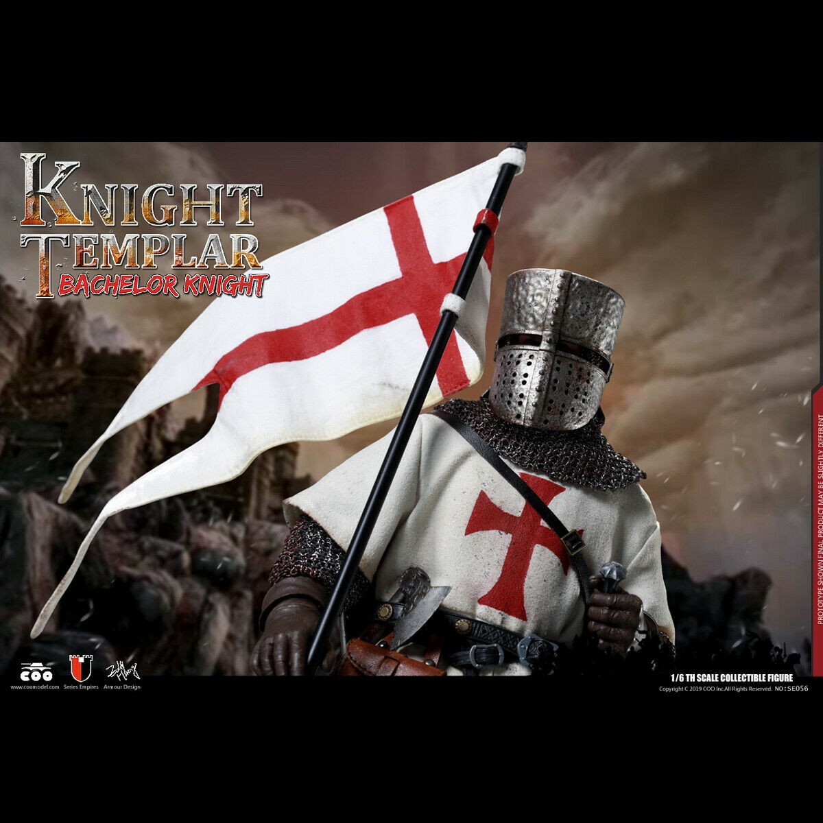 COOMODEL 1/6 SCALE SERIES OF EMPIRES KNIGHT TEMPLAR SE056