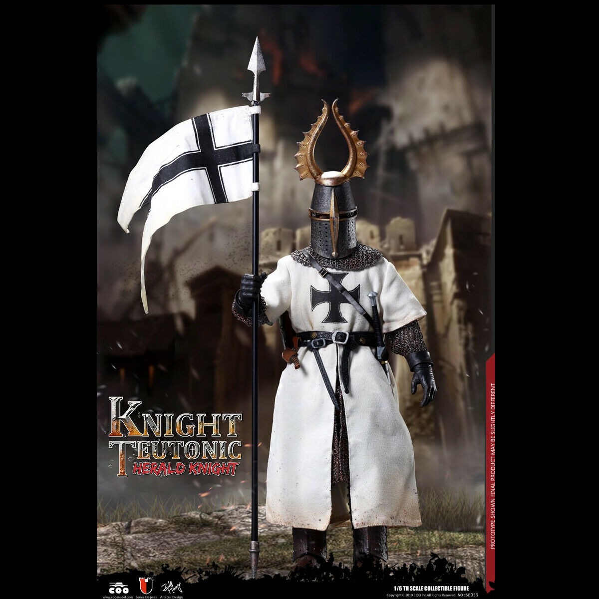 COOMODEL 1/6 SCALE SERIES OF EMPIRES KNIGHT TEUTONIC SE055