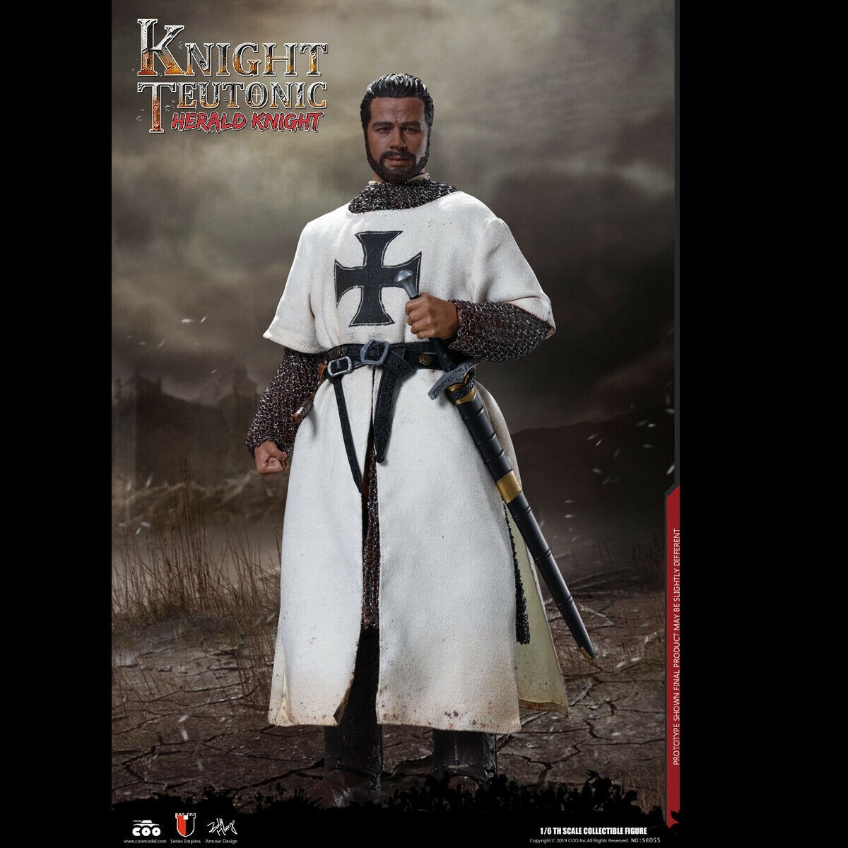 COOMODEL 1/6 SCALE SERIES OF EMPIRES KNIGHT TEUTONIC SE055