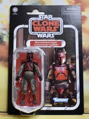 Star Wars The Vintage Collection The Clone Wars Mandalorian Super Commando Captain VC246