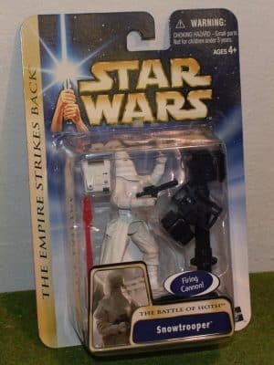 STAR WARS CARDED SAGA EMPIRE STRIKES BACK BATTLE OF HOTH SNOWTROOPER