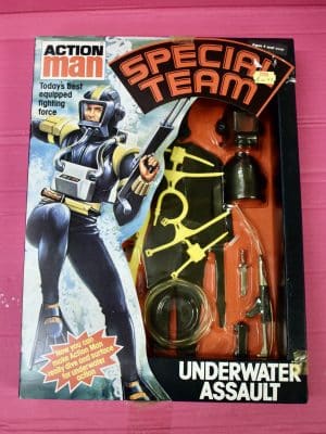 Vintage Action Man by Palitoy Special Team Underwater Assault