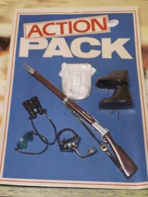 Vintage Action Man Action Pack FFL Rifle Set