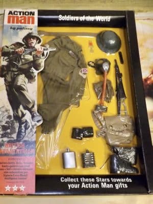 Vintage Action Man by Palitoy Soldiers of the World British Infantryman