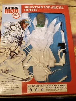 Vintage Action Man Carded Mountain and Artic Outfit