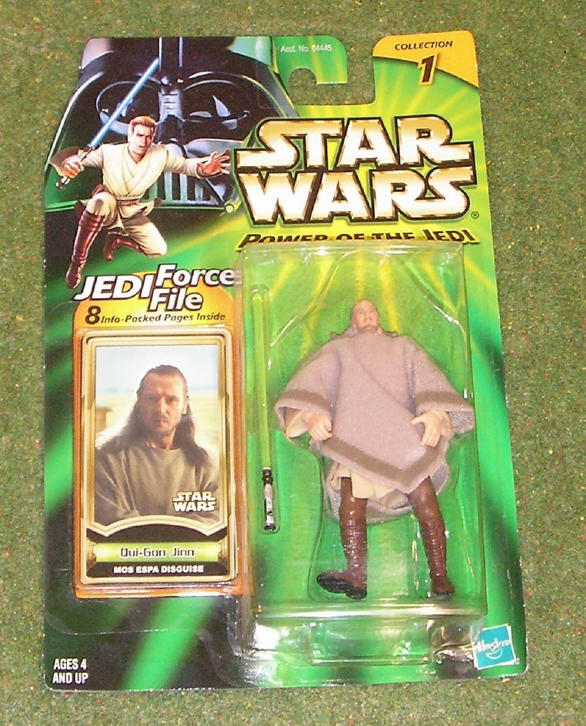 STAR WARS POWER OF THE JEDI CARDED QUIGON JINN MOS ESPA DISGUISE