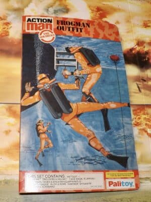 Action Man By Pailtoy The Soldiers Orange Frogman Outfit