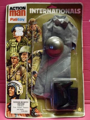 Vintage Action Man by Palitoy Internationals Russian Infantry Uniform