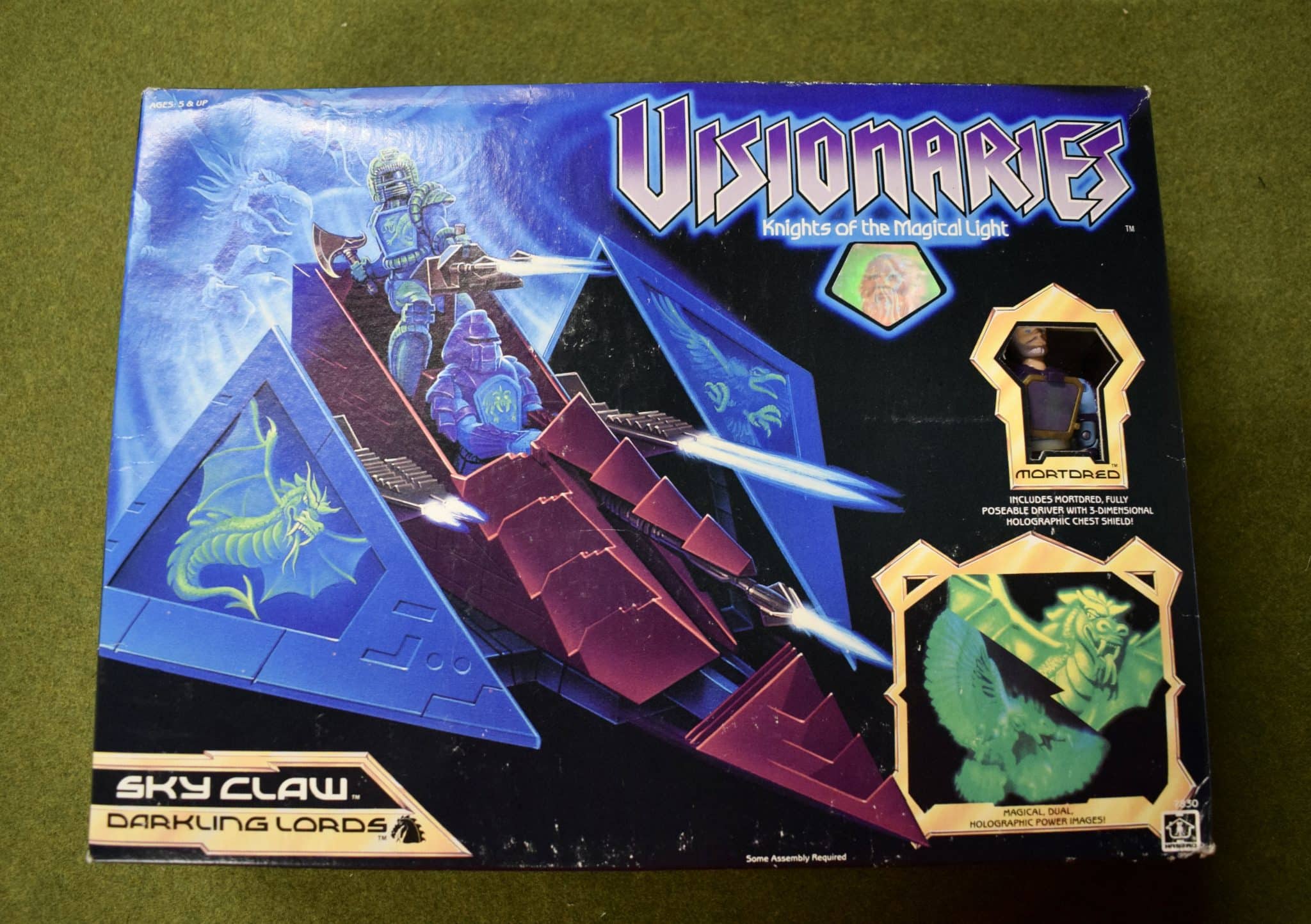 Visionaries Lot Sky Claw + Figurines Pour Pièces En Loose Hasbro 1987