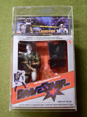 Mattel BraveStar Laser-Fire Tex Hex