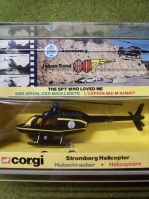 Corgi James Bond 007 The Spy Who Loved Me Stromberg Helicopter 926