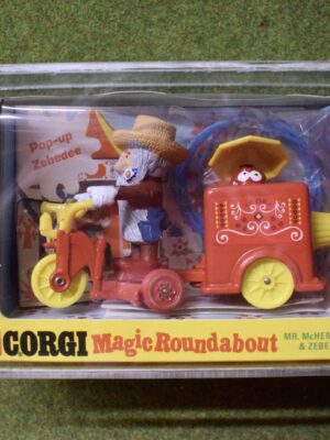 Corgi Magic Roundabout Mr McHenrys Trike And Zebadee-Box 859
