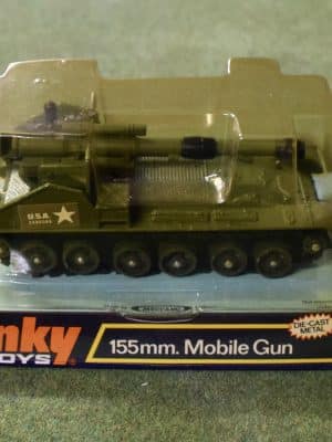 Dinky Toys 155mm Mobile Gun 654