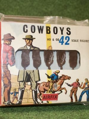 Airfix HO And OO Cowboys - Mint On Sprue