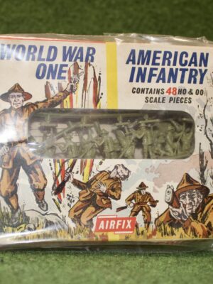 Airfix HO And OO World War One American Infantry Complete On Sprue - B